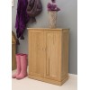 Mobel Oak Furniture Shoe Cupboard Rack